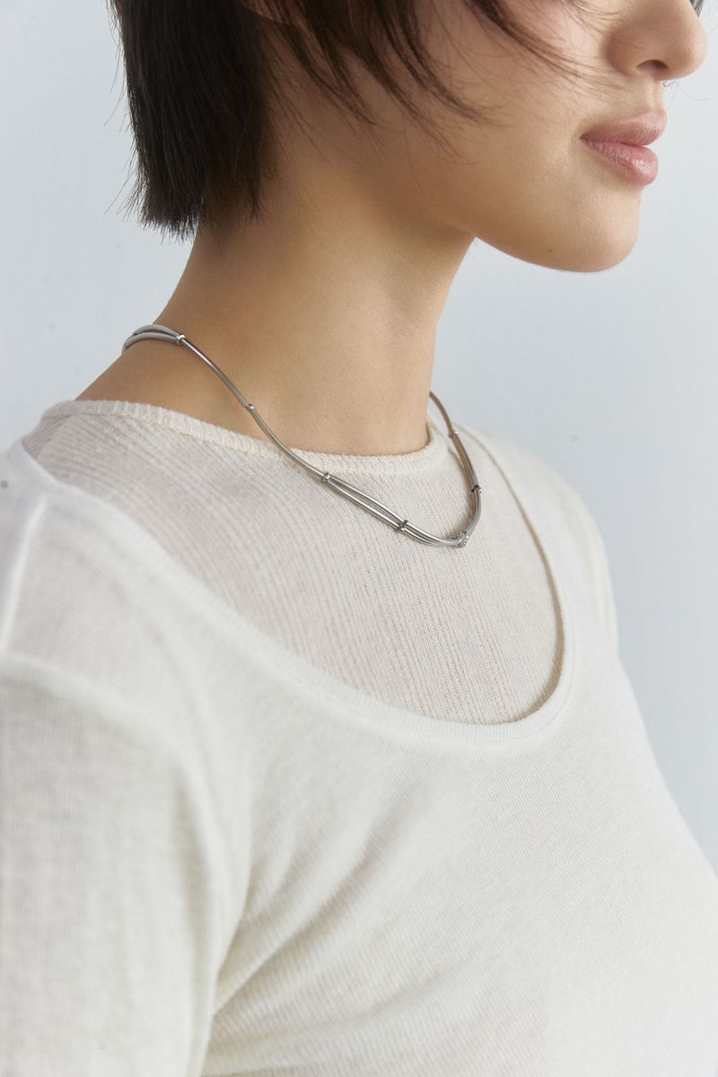 Vine cubic necklace