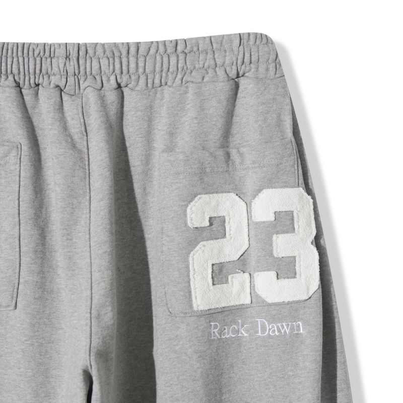 Bold 23embroidery sweat pants -3C