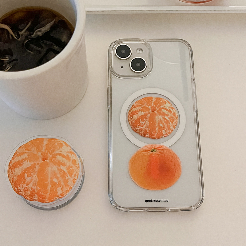 tangerine normal case(iPhone/Galaxy optional)