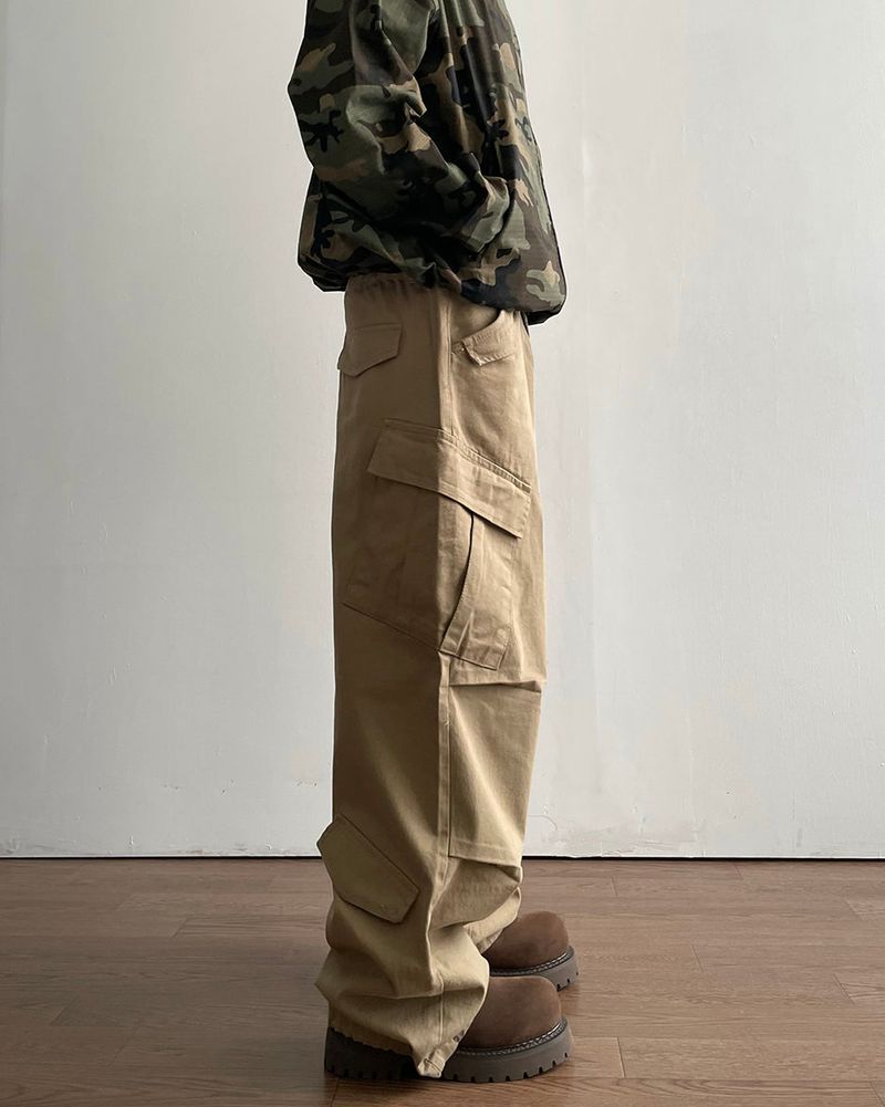 Alpha Cargo Cotton Pants