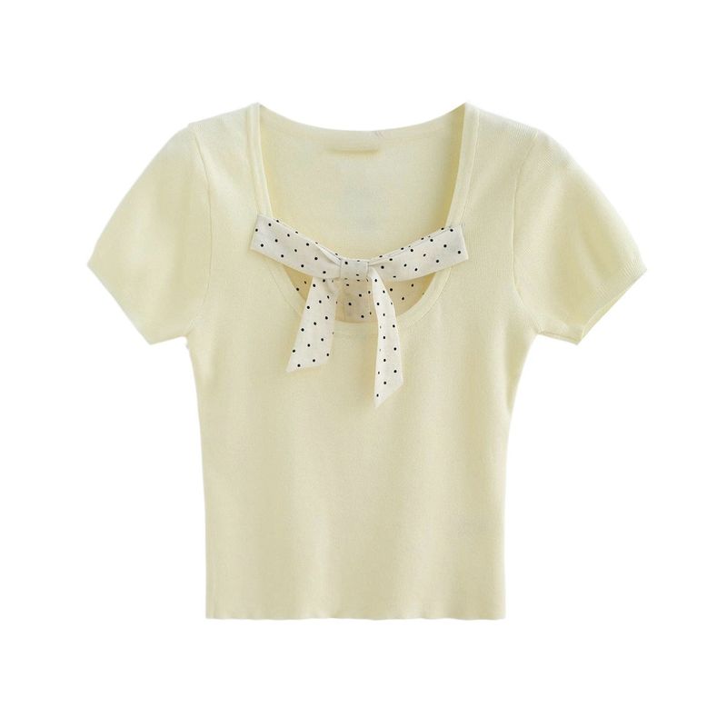 Cloud Ribbon Point Knit