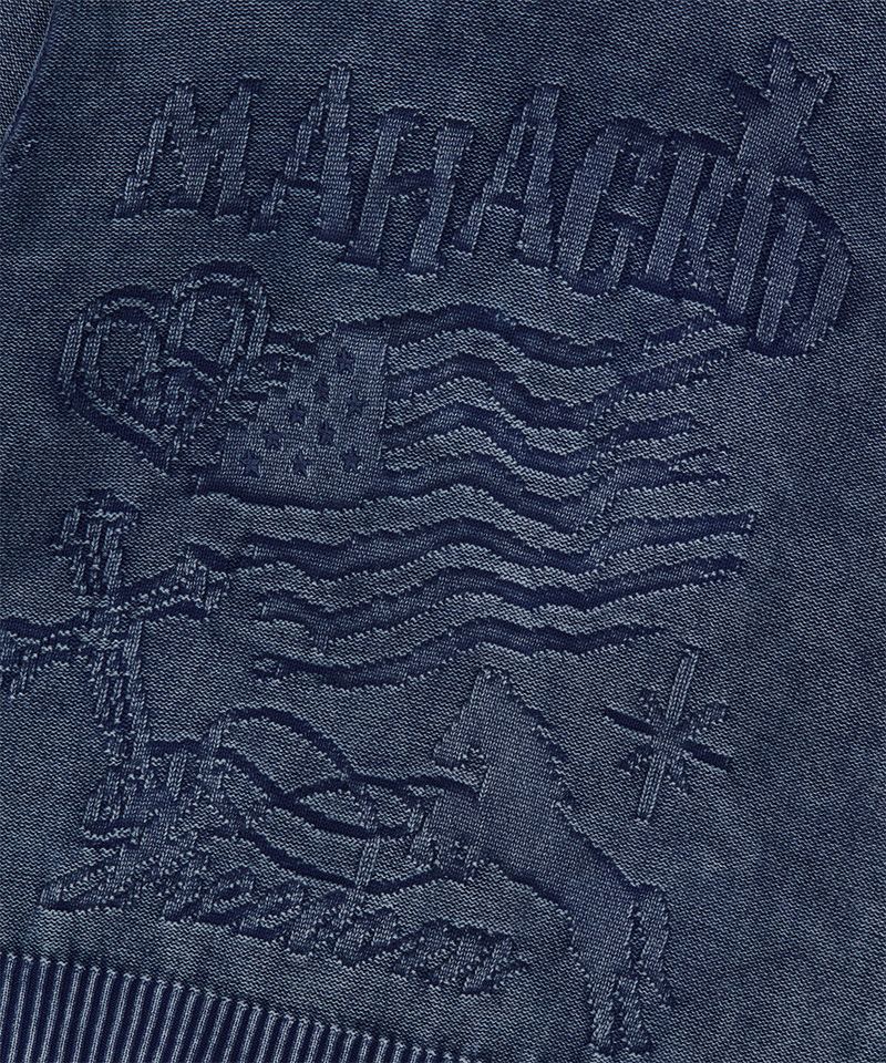 PIGMENT FLAG KNIT SWEATER