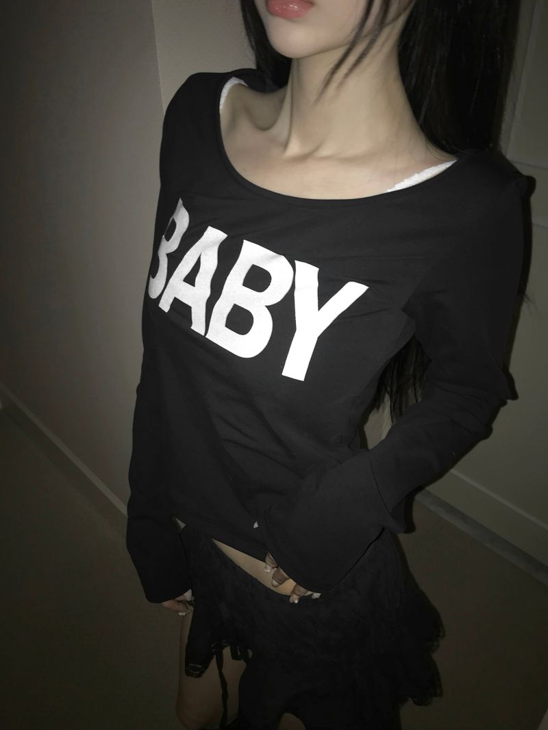 glitter-baby tight top(4 color )
