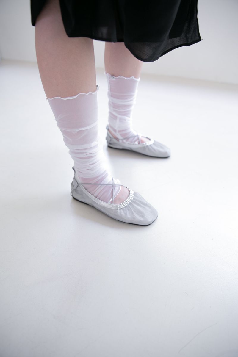 mesh flat shoes(4colors)