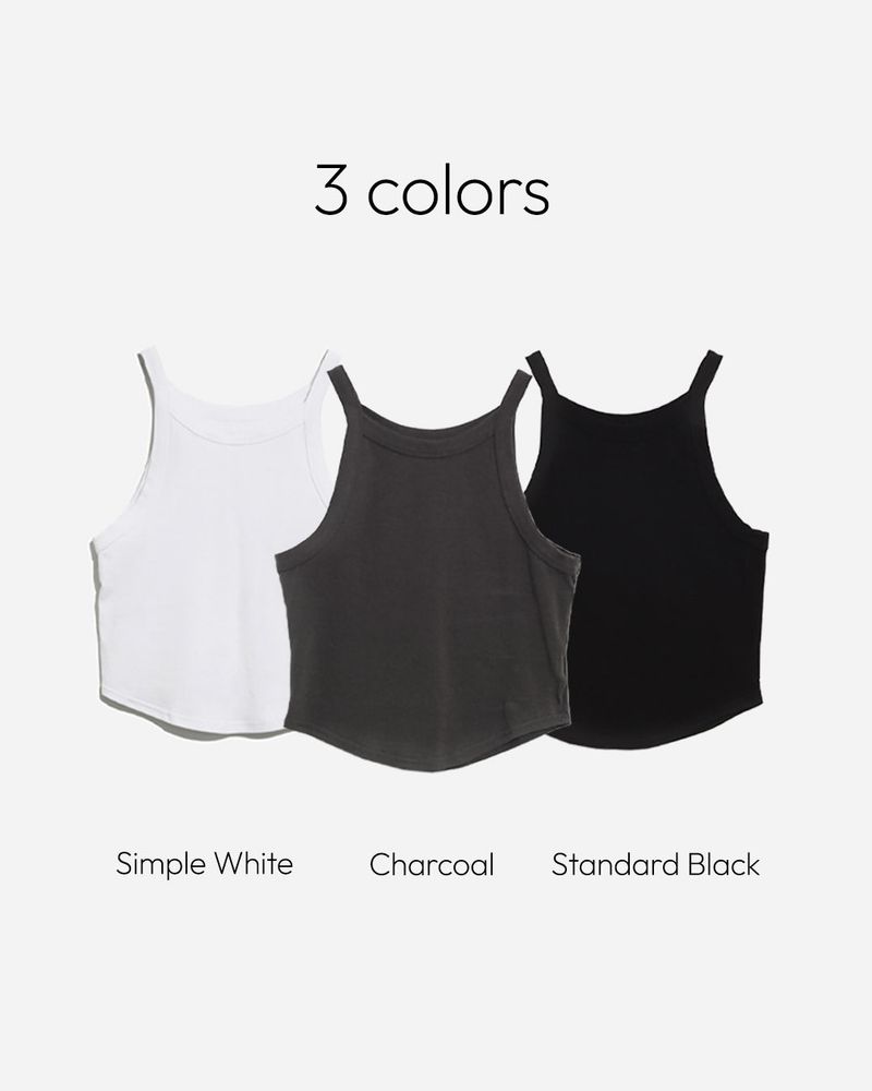 [MADE] Doven Halter Crop Sleeveless