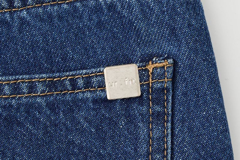  2ND REPRODUCTION PRE-ORDER DEEO BLUE MIDE-WAISTED STRAIGHT DENIM code 26202