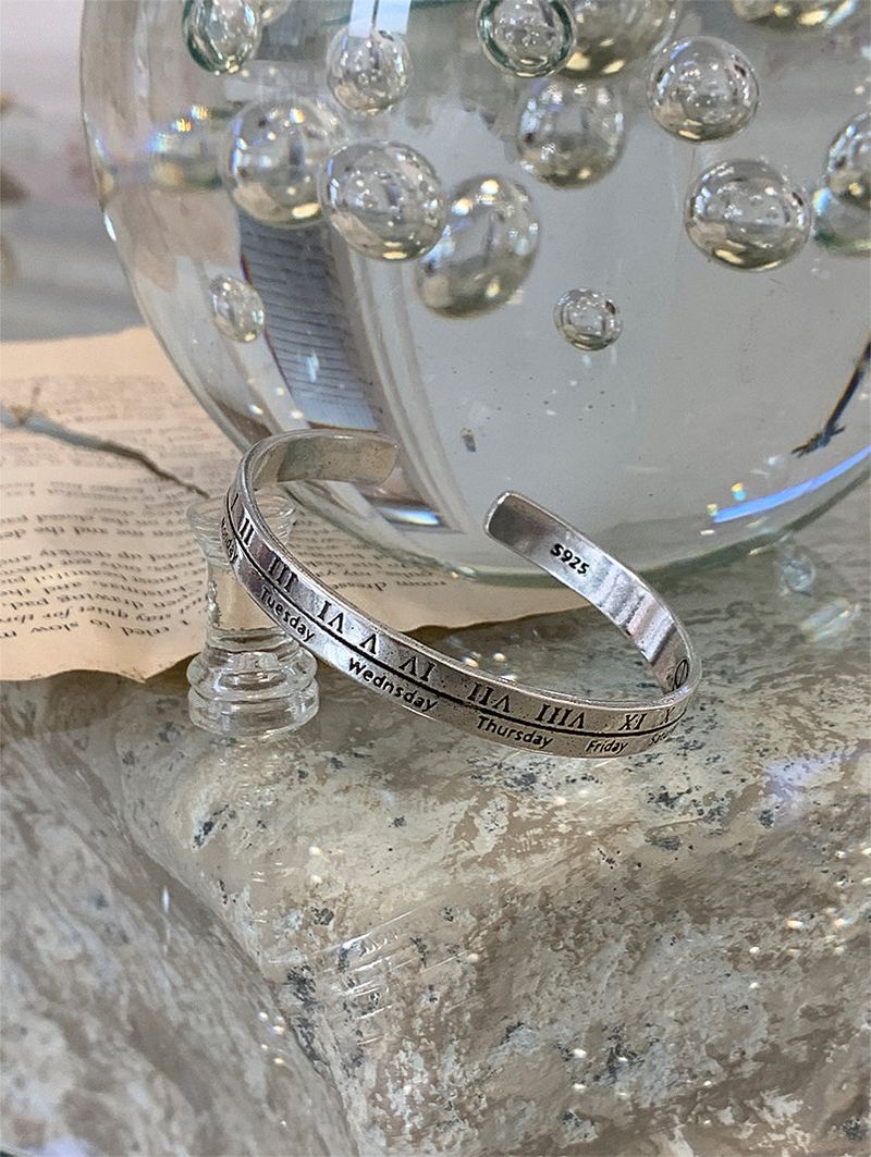 [SILVER925] ROME BANGLE BRACELET