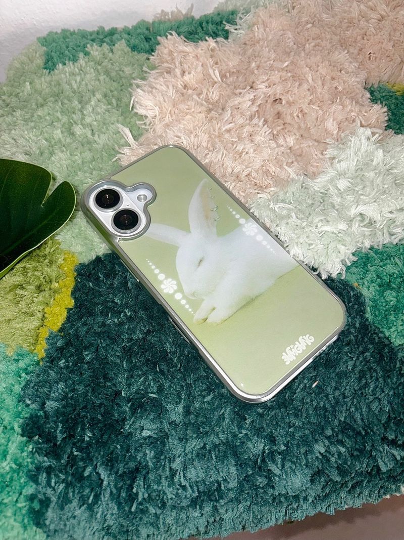 Furry Friends airpods case_Rabbit