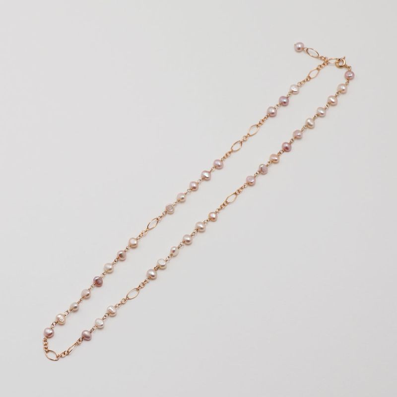 baby baroque pearl necklace