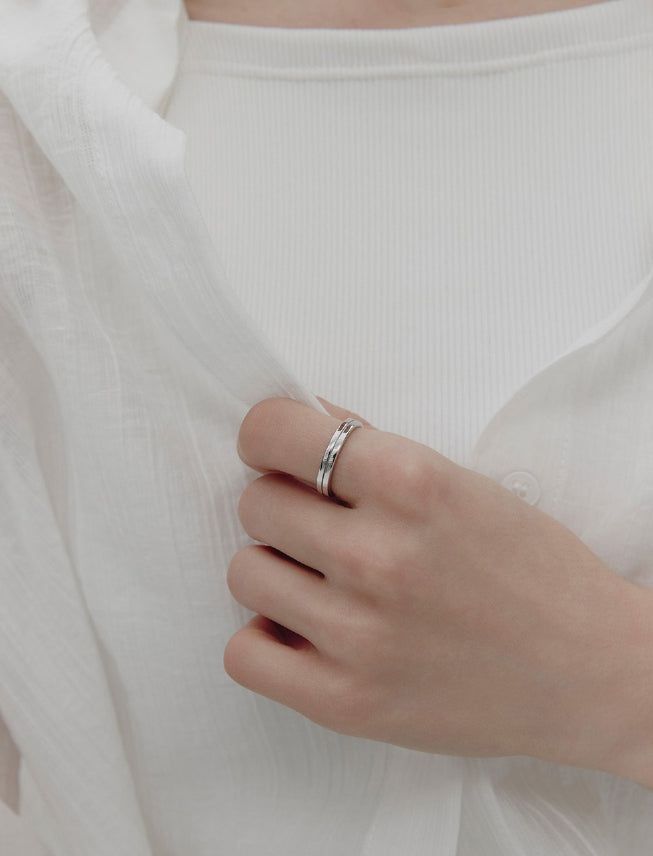 26SS★ [Premium Plating] Precise AB(W) Double Ring