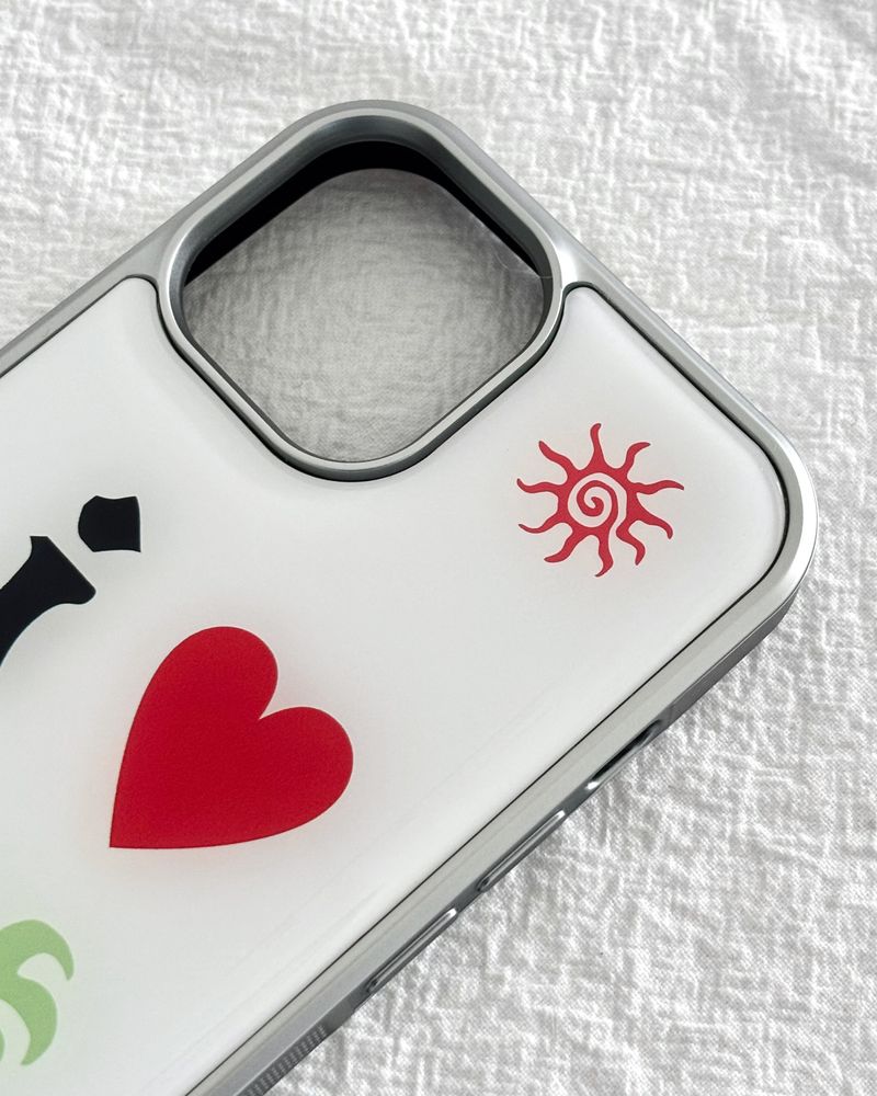 【MADE】 i ♥ summer phonecase (milk)