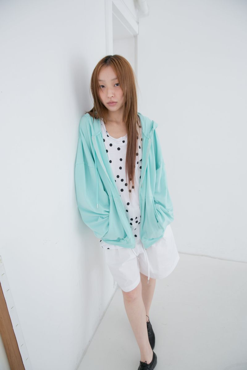 dot back knot sleeveless top(2colors)