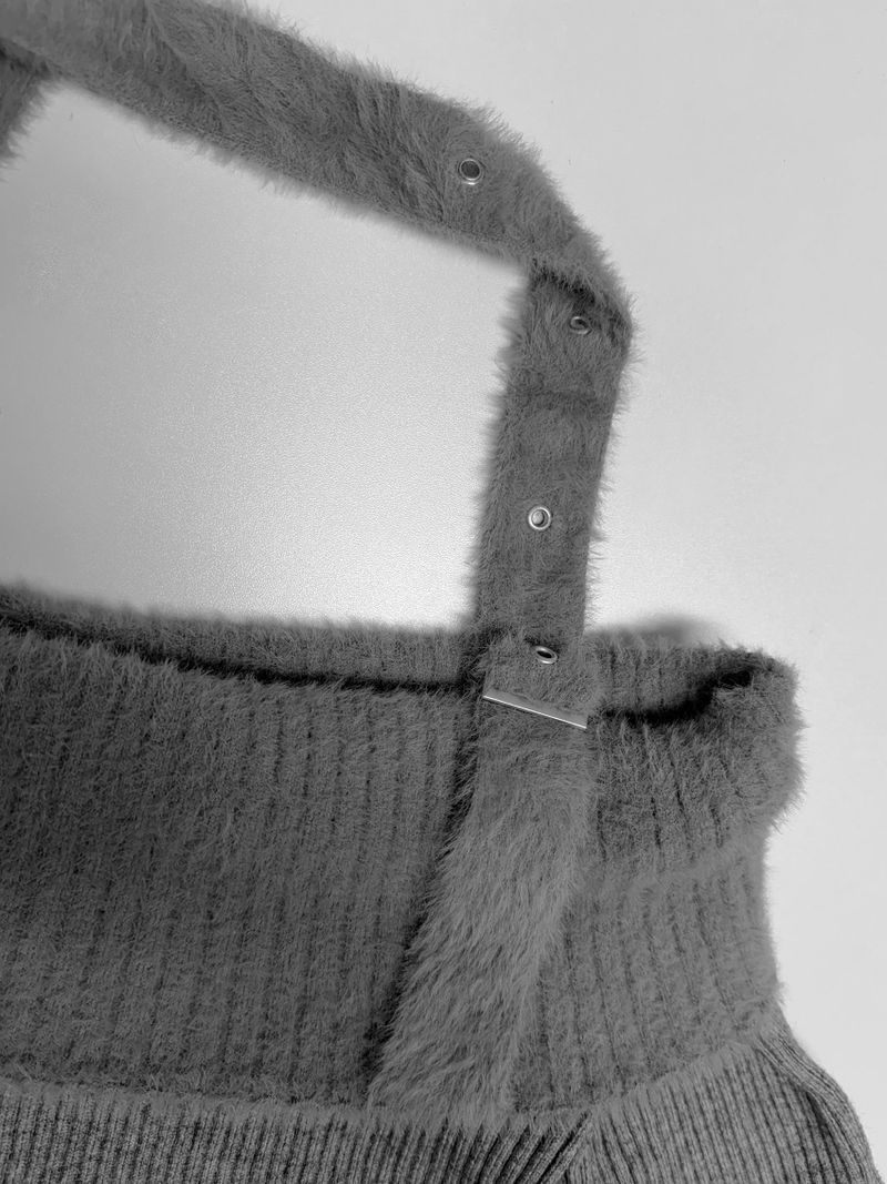 saint off strap knit(3 color)