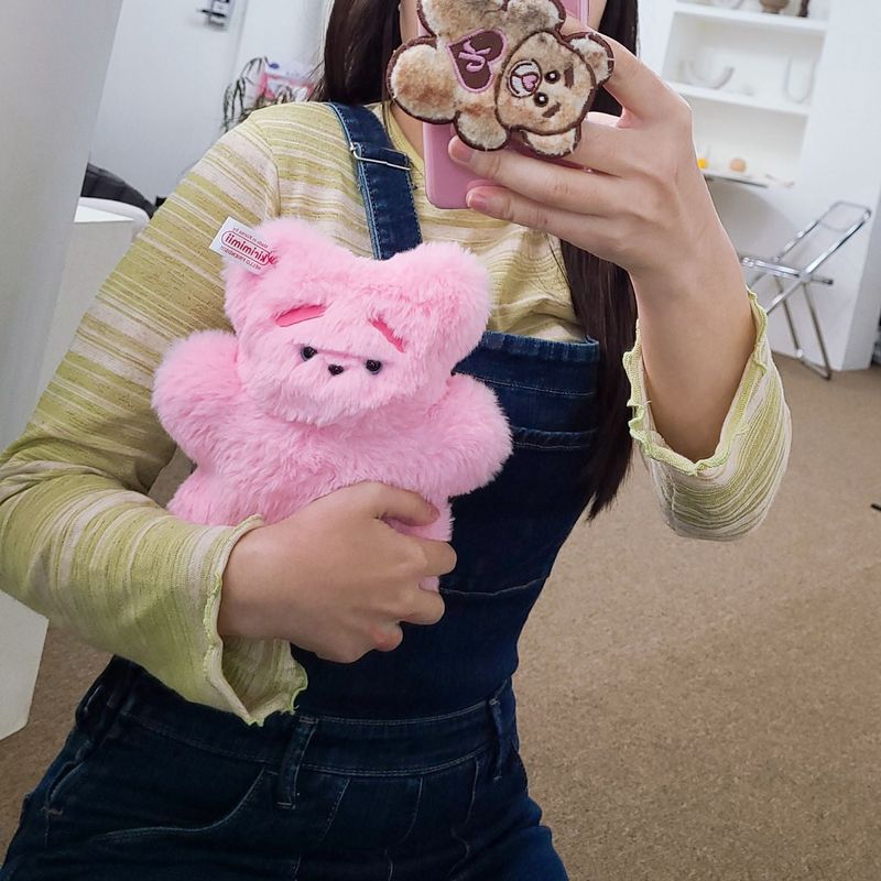 Pink Yeti Teddy bear