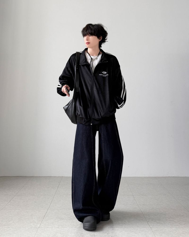 Series Velour Track Jersey