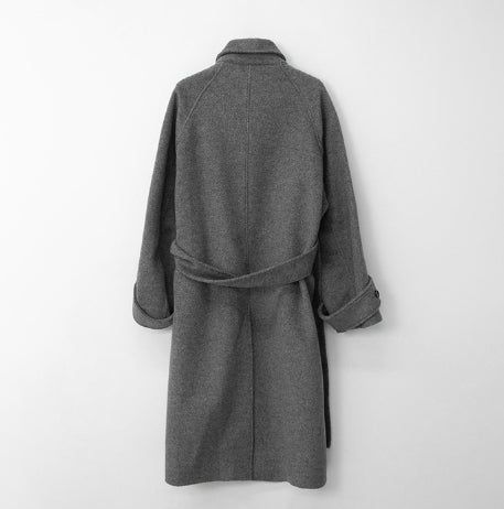 Posey Wool Balmacaan Coat