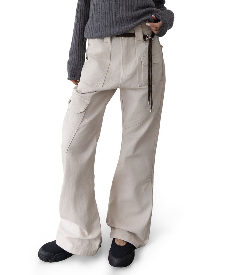 (Unisex) Onne Cargo Flare Work Pants