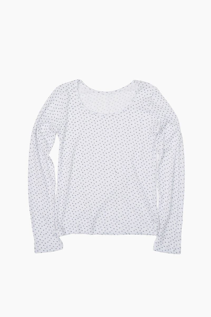 Tulip wide neck long sleeve
