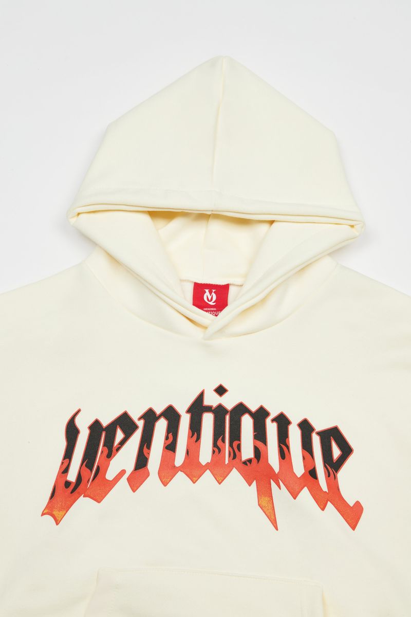 VENTIQUE Crop Hoodie 2color
