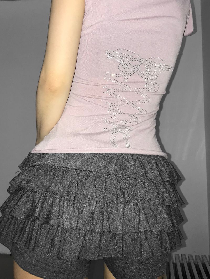 back hot piece corset top(3 color)