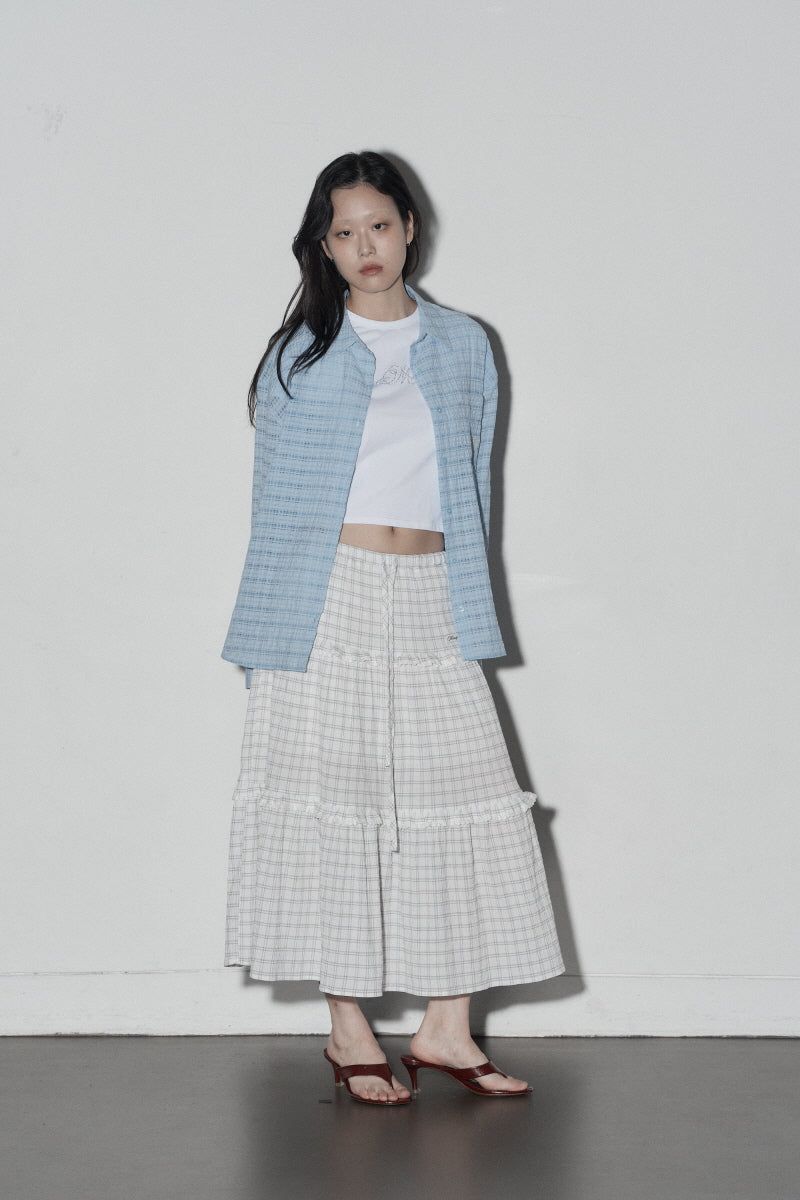 long cc skirt (white)