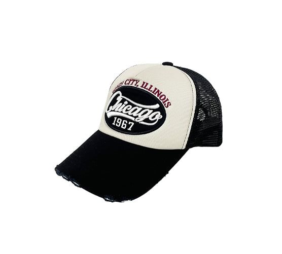 Chicago Damage Mesh Ball Cap