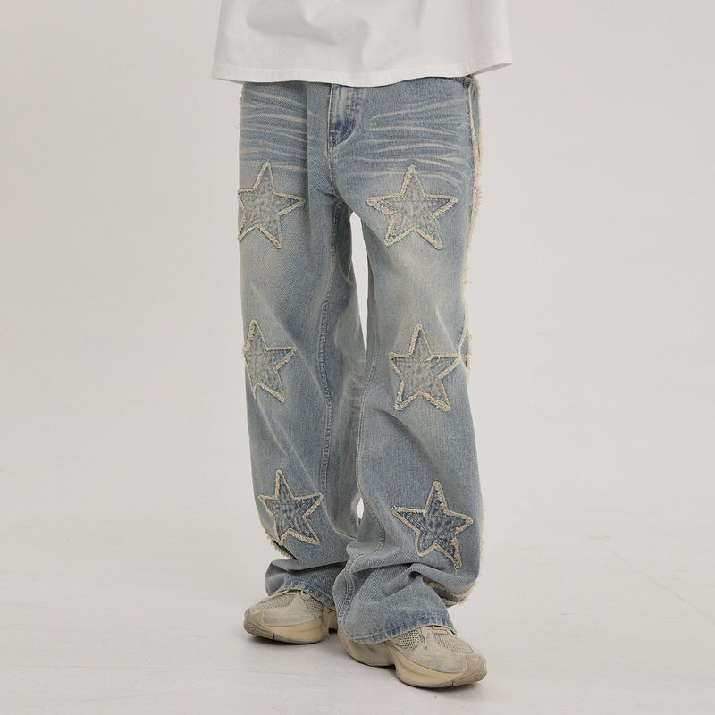 WaiKei（ワイケイ）の「Star Applique Denim Pants （Pants）」