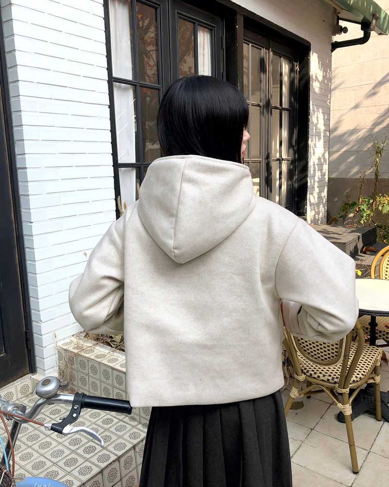 Lumin Toggle Hood Short Coat