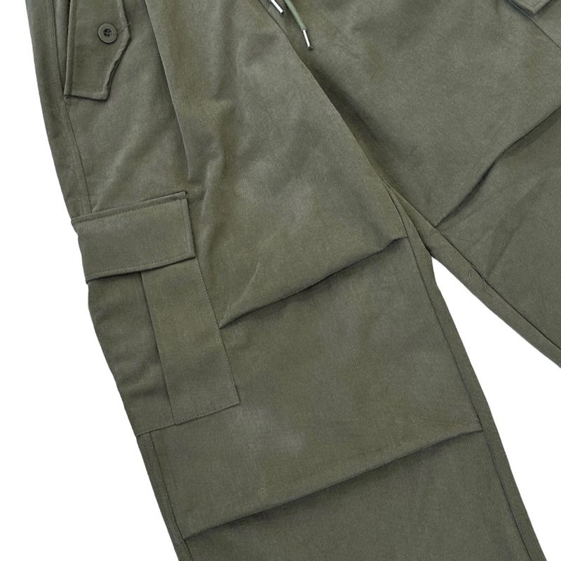 Work Cargo Pants 2C Peach Brushed Wide