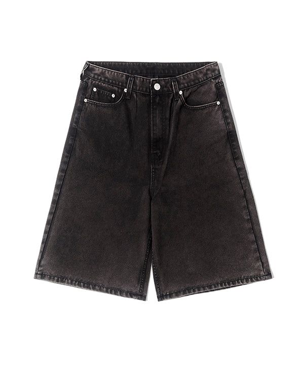QT8 GARMENTS(キューティーエイトガーメント)の「LB Oxford Wide Bermuda Shorts (Black)(Pants)」