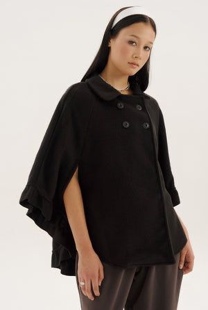 Moon cape jacket