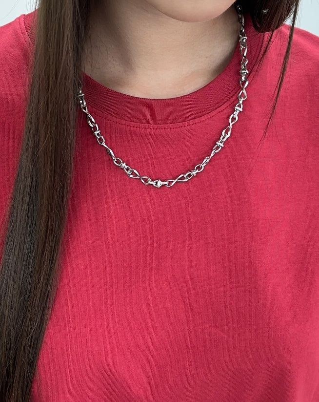 Kian Twist Chain Necklace