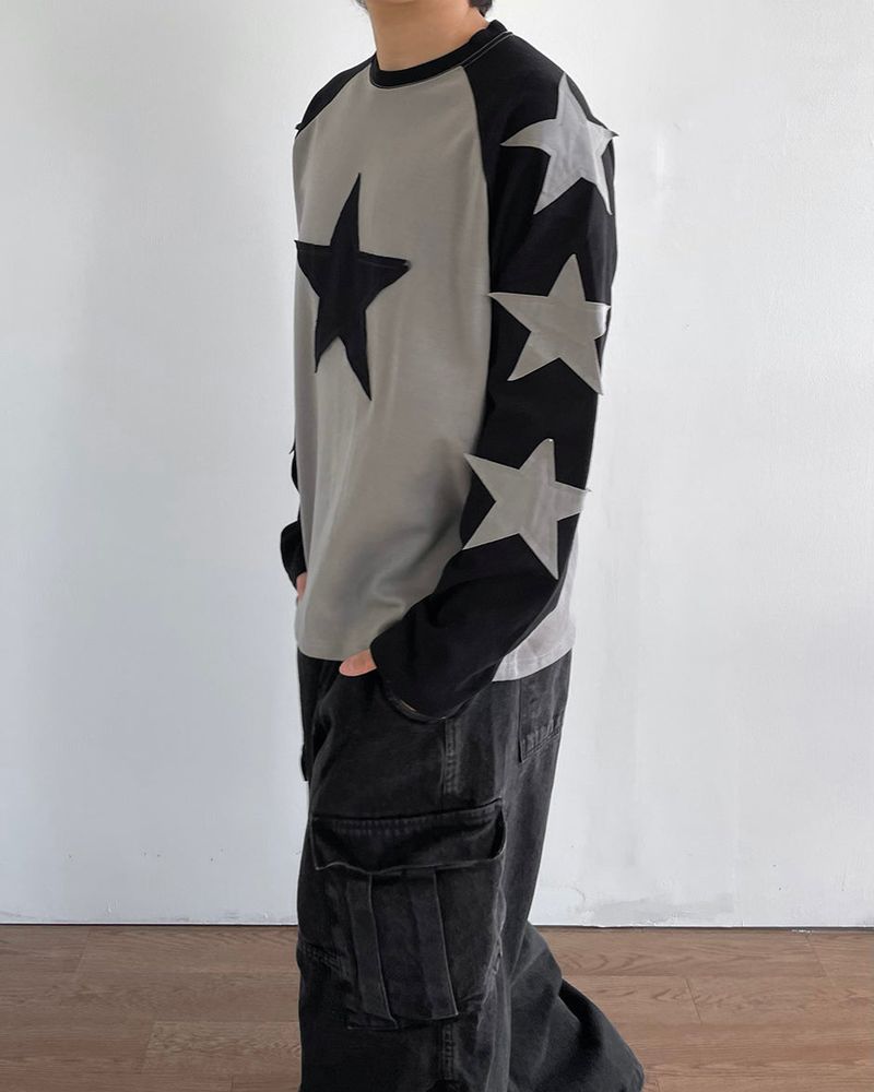 Star Patch Long Sleeve