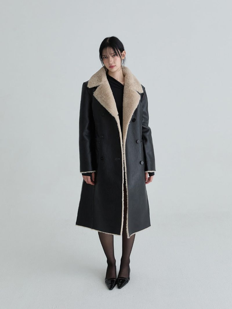 Reversible maxi mustang (Black)