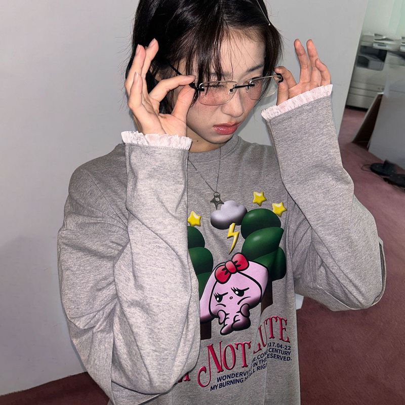 PPINTO Layered frill LS-T  [2 color]
