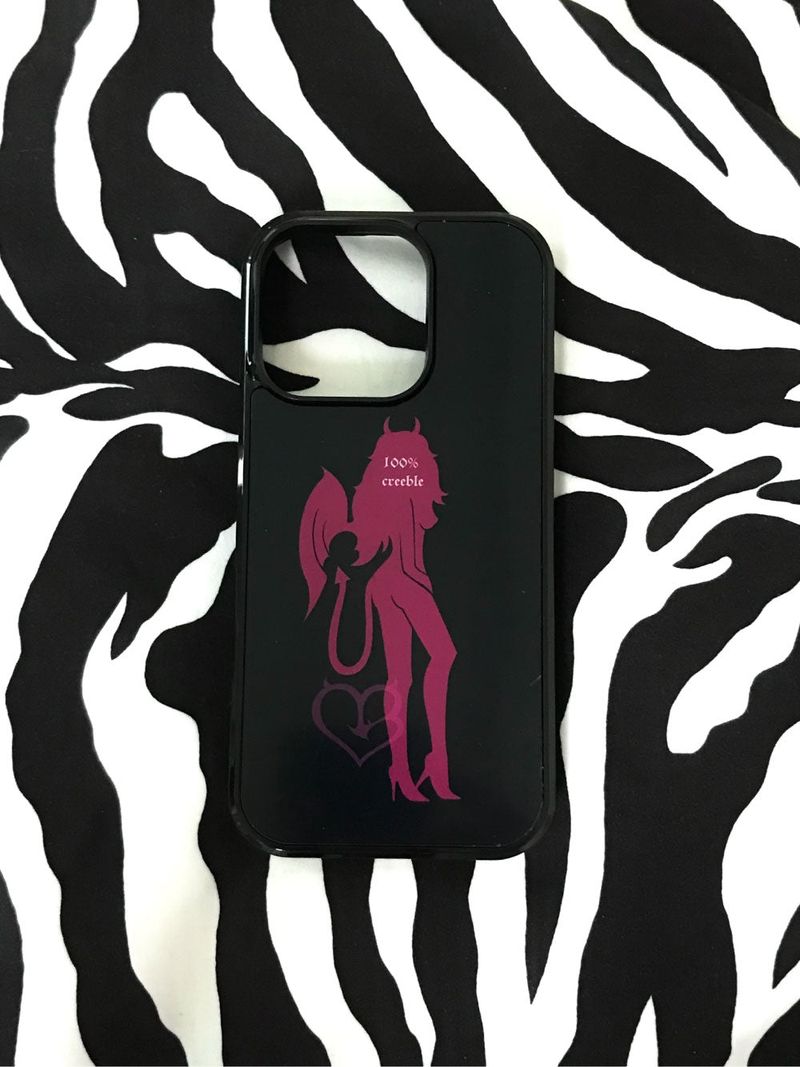 [MADE] 100% creeble glass bumper case(black)