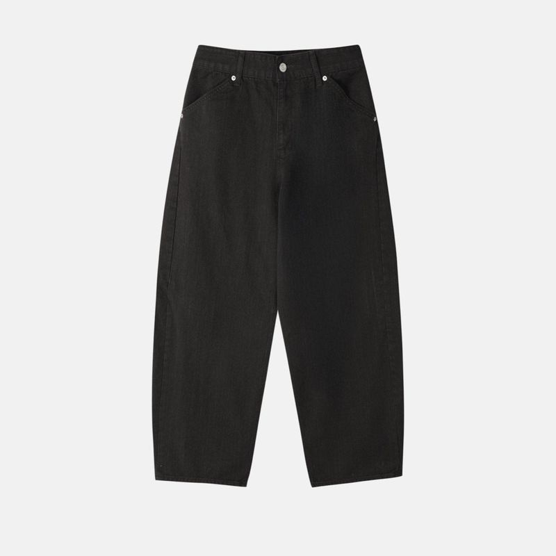 Bio cotton curved pants