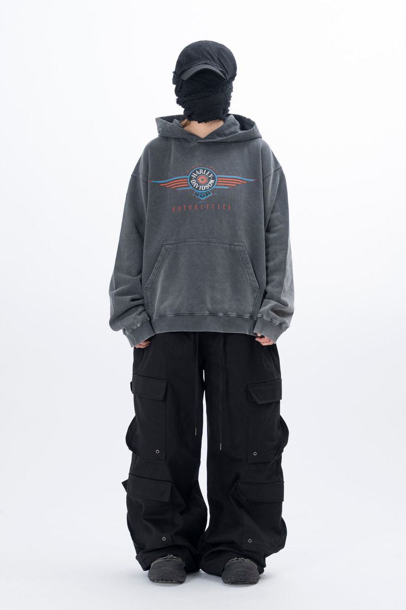 Jerome Harley USA Washed Hood
