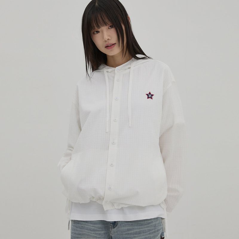 YK Check Hood Shirt