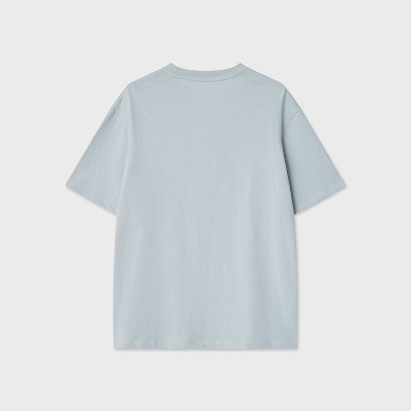 Fruit House Over Fit Tee (Light Blue)