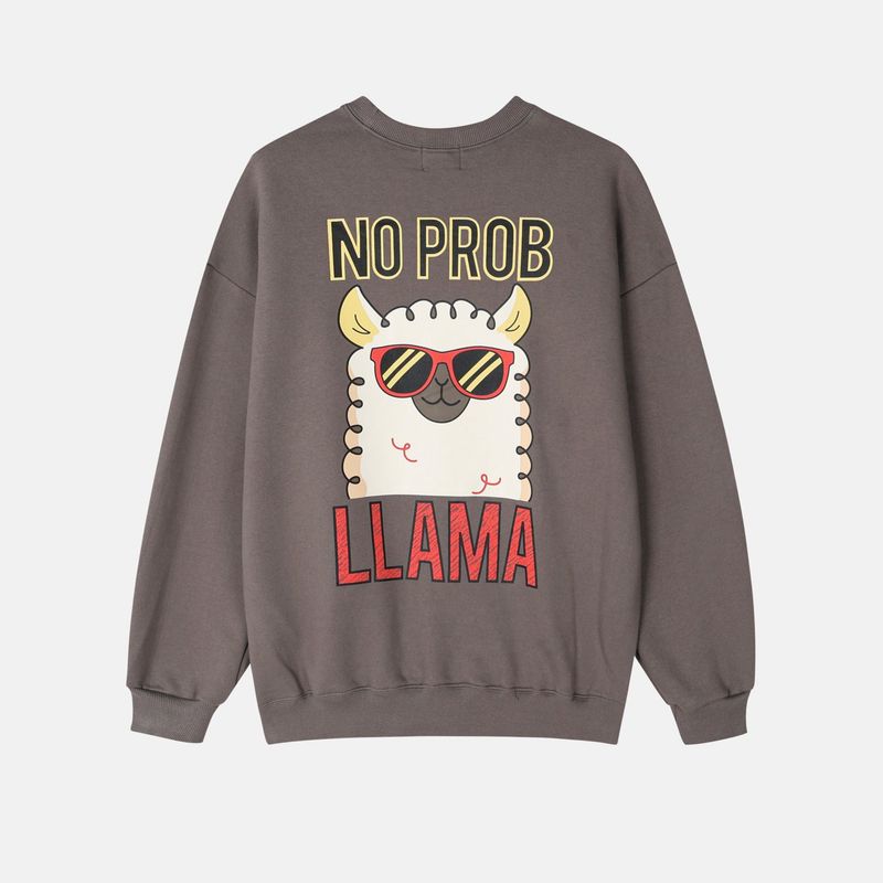 Couple Lama Character Sweatshirt 3COLOR
