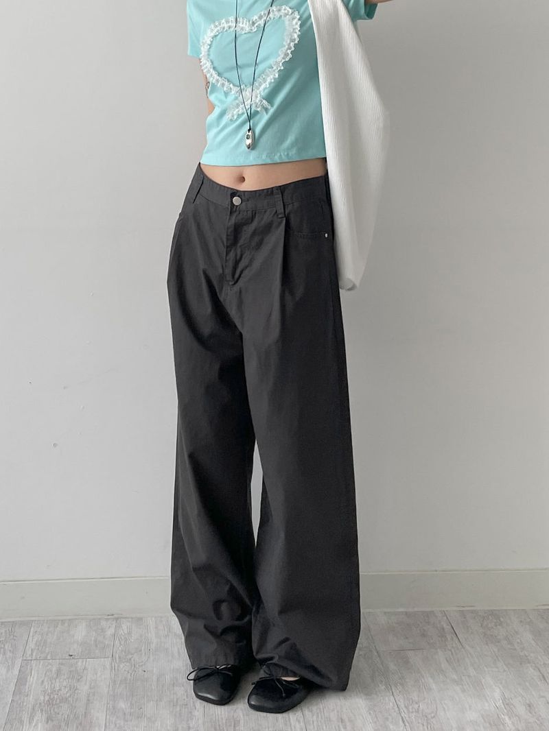 INCHANT ME(インチャントミー)の「121 One Tuck Cotton Wide Pants(Pants)」