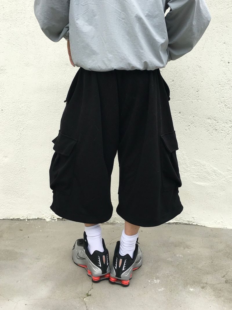 [Sweat.ver] Amekaji loose cargo sweatpants 4C
