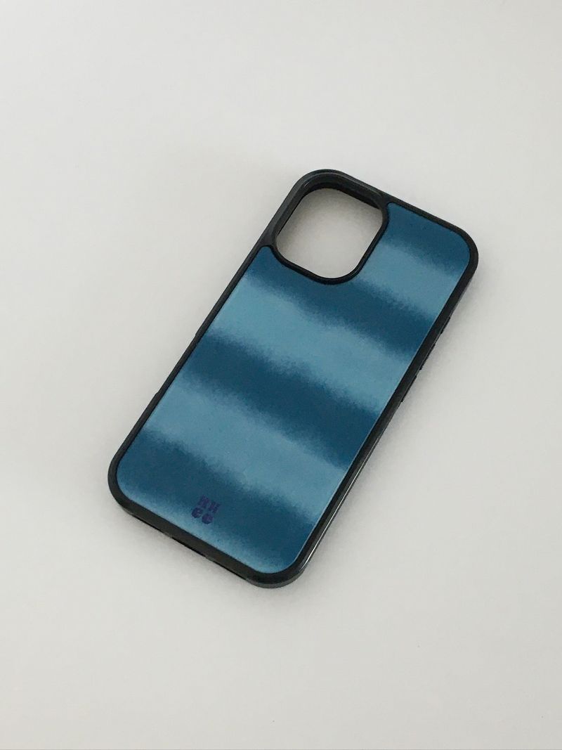 blink glass bumper (blue)