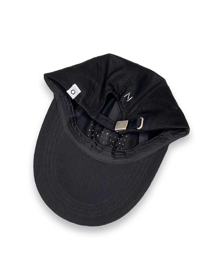 LEY Handstitch Long Brim Cap / Black