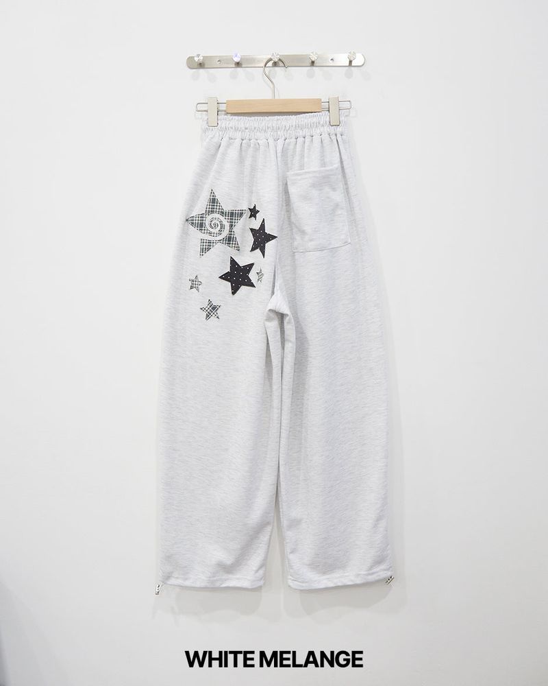 Number Patch Sweatpants
