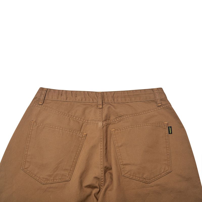MBSRCOPT134 MID90 BAGGY COTTON PANTS CAMEL