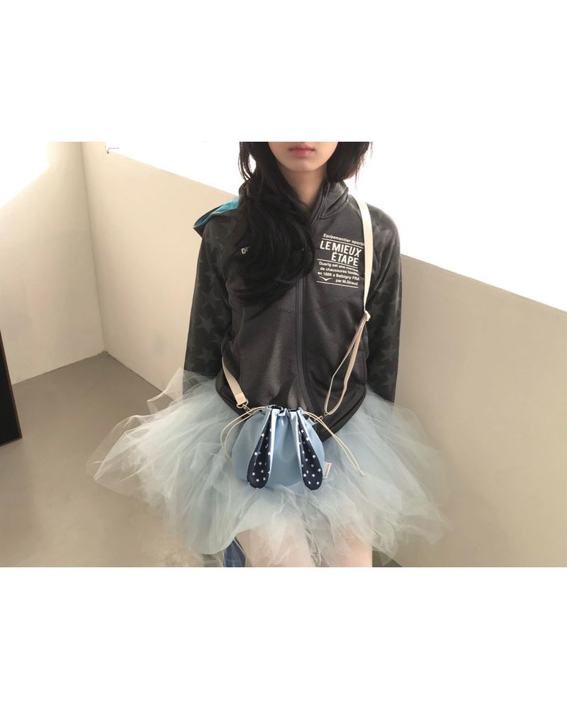 Bunny bag - Blue star