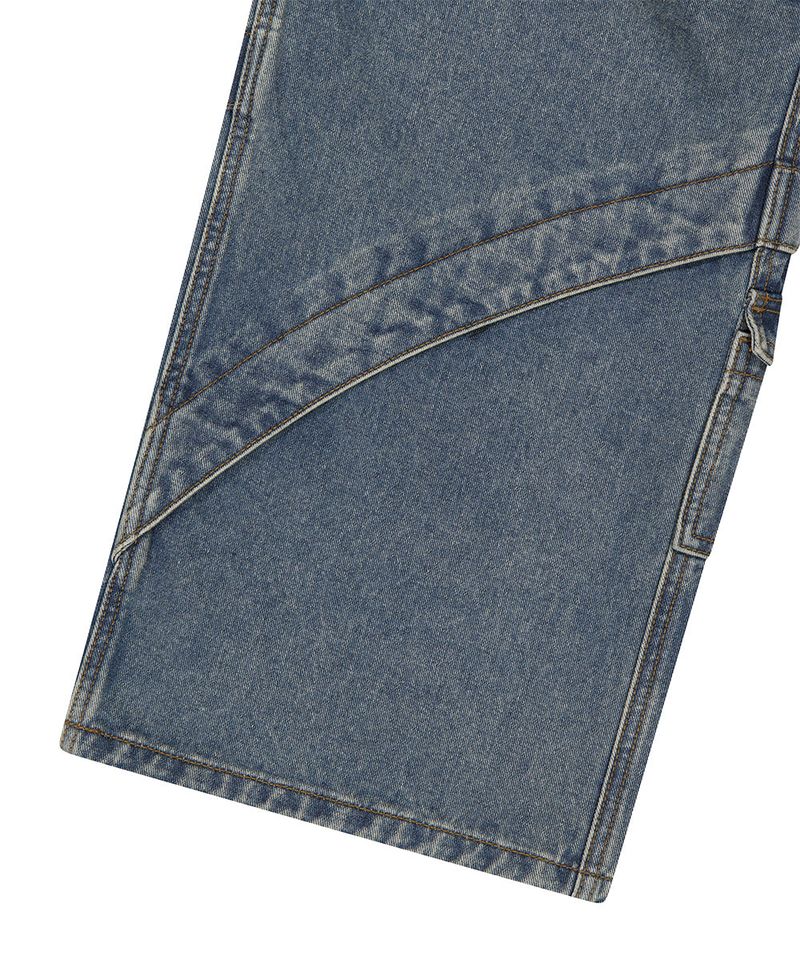 WIDE CARGO DENIM PANT