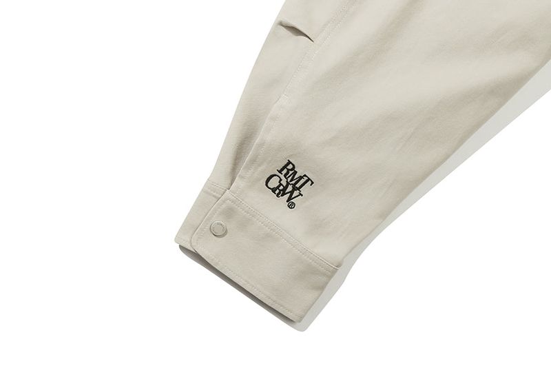 RECENT LOGO M65 PARKA_LIGHT GREY